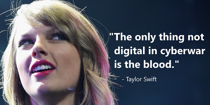 Taylor Swift cyberwar