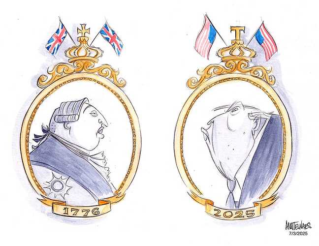 1776 NO KING---2025 THE KING IS BACK