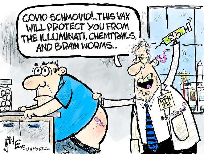 KILLER KENNEDY FAKE VACCINES