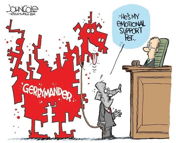 GOP PET GERRYMANDER