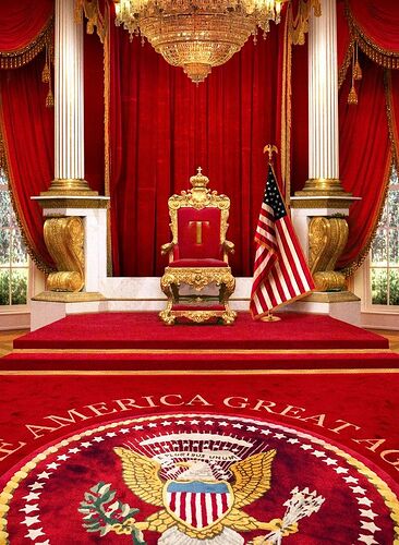 THE WHITE POWER HOUSE THRONE ROOM