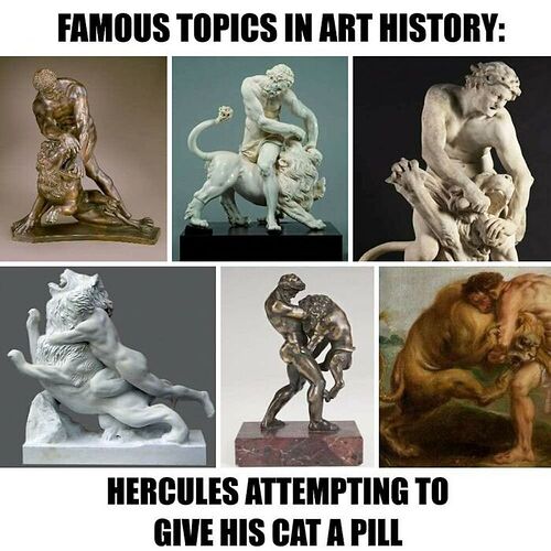 cats-hercules-scuptures