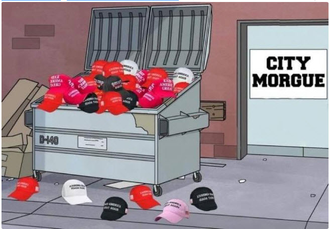 Morgue MAGA hats