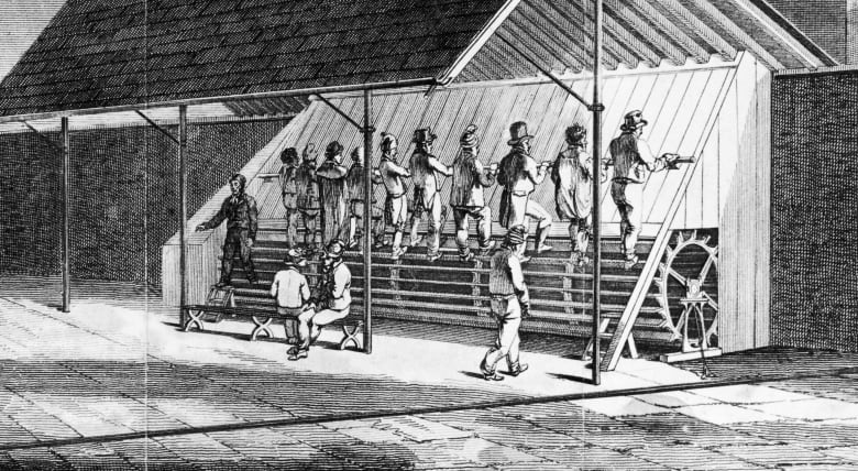 Prison punishment. Историческая дорожка. Как выглядела первая Беговая дорожка. Беговая дорожка как медицинское оборудование 20 век.