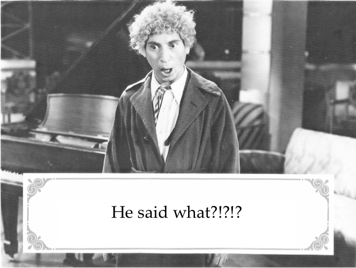 Harpo - He said what?