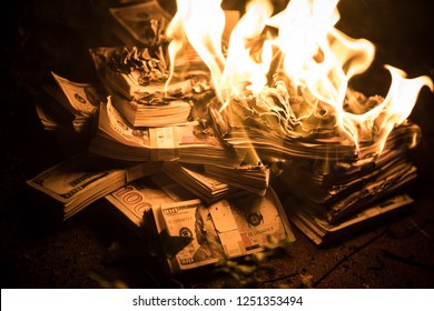 pile-money-on-fire-260nw-1251353494