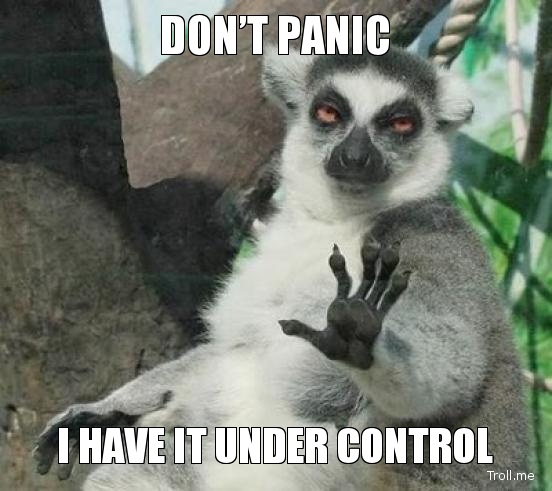 Don't Panic Lemur