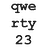 qwerty23